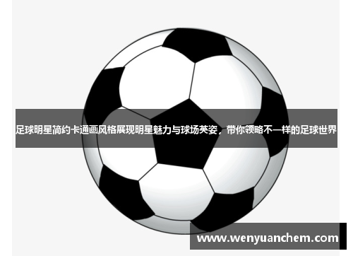 足球明星简约卡通画风格展现明星魅力与球场英姿，带你领略不一样的足球世界