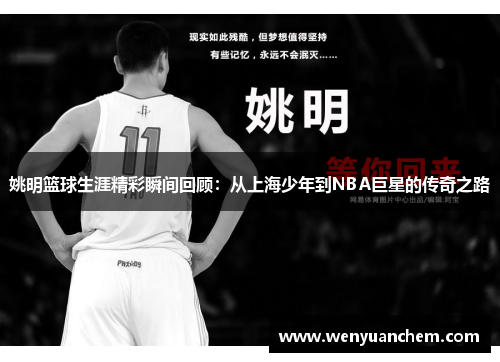 姚明篮球生涯精彩瞬间回顾：从上海少年到NBA巨星的传奇之路